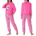 thumbnail image 3 of Richard Leeds International Womens Hello Kitty Matching 2 Piece Long Sleeve Pajama Top & PJs Jogger Pants Set with Pockets - Soft & Cozy Sleep & Loungewear Pajamas Sets for Women, Pink, XL, 3 of 7