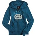 thumbnail image 1 of Ecko Unltd. Sudadera con capucha y cremallera frontal Gltter para mujer, azul, extra pequeña, 1 of 1