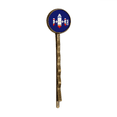 thumbnail image 1 of Space Ship Fusée Décoller Univers Pixel Rétro Métal Cheveux Bobby Pin Chapeaux, 1 of 3