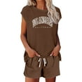 thumbnail image 1 of Women's Stylish Shorts Suit For Daily Wear With Drawstring Design And Casual Fit Perfect For Spring And Summer, 1 of 4