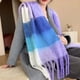 thumbnail image 2 of Nueva bufanda gruesa y cálida de lujo para invierno, chal y chales de cachemira para mujer, pañuelo de pashmina, bufanda larga para mujer, bufanda con teselas 2022, 2 of 5