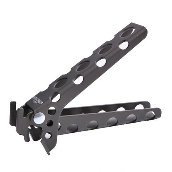 Pinza de cocina Aluminio Olla Abrazadera Manipulador de ollas Levantador de ollas Pinza de cocina Utensilios de cocina para camping Portavasos