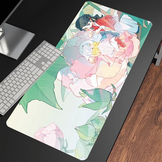 Alfombrillas de ratón bonitas para oficina, alfombrilla grande de goma para Gamer, diseño de escritorio para regalo, 400x900 LIUWENJING unisex