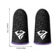 thumbnail image 4 of Injueey 10 piezas de fundas para dedos para juegos de teléfonos móviles, guantes antideslizantes sensibles a prueba de sudor, fundas de fibra Videojuegos y accesorios Púrpura Tipo 2, 4 of 6