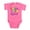 Raspberry, variant on CafePress - Jelly Bean Girl Infant Bodysuit - Cute Infant Bodysuit Baby Romper - Size Newborn - 24 Months