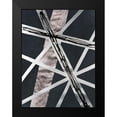 thumbnail image 2 of Lam, Vanna 12x14 Black Modern Framed Museum Art Print Titled - Scaffolds I in Silver, 2 of 5
