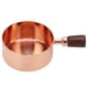 thumbnail image 4 of Cacerola con mango de madera Olla de acero inoxidable de oro rosa para cocinar Utensilios de cocina 1/2 taza, 4 of 10