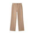 thumbnail image 7 of UAYOTSE Teen Girls Casual Pull On Pants High Rise Wide Leg with Pockets Everyday School Work Bottoms Autumn,Sizes 13-14 Years, 7 of 7