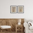 thumbnail image 2 of Stupell Industries Forest Beauty Insects 2 Piece Black Framed Print Under Glass Set, design by Danhui Nai, 21 x 17, 2 of 10
