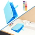 1Pc Blue 8 Pocket Accordion Document Case, Slim Profile Travel Sheet ...