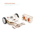 thumbnail image 3 of DIY Wooden Remote Fighting Vehicles Model Educational Kit Experiment Physics Science Learning Kit for School Supply, 3 of 6