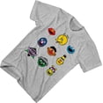 thumbnail image 3 of Sesame Street Mens Classic Shirt Elmo Cookie Monster Big Bird Tee T-Shirt Heather Grey, XX-Large, 3 of 7