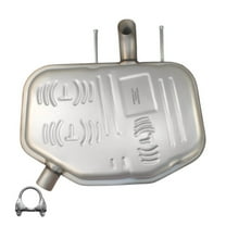 Stainless Steel Exhaust Driver Side Muffler for 2013-2015 Chevrolet Malibu 2.5L - Direct Fit