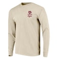 thumbnail image 2 of Men's Natural Texas A&M Aggies Comfort Colors Mascot Overlay Long Sleeve T-Shirt, 2 of 3