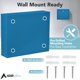 thumbnail image 2 of Caja de sugerencias de metal Adir Corp 30 x 8 x 25 cm con cerradura, azul, 2 of 9