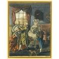 thumbnail image 2 of Robert Dighton 12x14 Gold Ornate Wood Frame and Double Matted Museum Art Print Titled - The London Dentist, 2 of 4