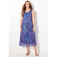 thumbnail image 2 of Catherines Women's Plus Size Printed Lace Dress, 2 of 6