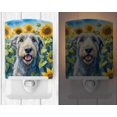 thumbnail image 2 of Night Light Caroline's Treasures Irish Wolfhound en Sunflowe, 2 of 2