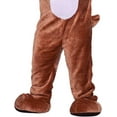 thumbnail image 3 of Deluxe Plush Bulldog Mascot Adult Sized Costumes, 3 of 4