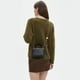 thumbnail image 2 of Bolso DORIS&JACKY, pequeño, acolchado, cuadrado, bandolera, negro, 2 of 8