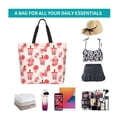 thumbnail image 6 of Naloa Milk Tea Tote Bag for Women Large Capacity Shoulder Bag for College Work Travel Shopping, 6 of 8