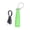 Green, variant on Rupoun Fingerprint Padlock T01 Water Resistant Keyless Mini Biometric Luggage Lock for Gym Suitcase Backpack Office Yellow (1.5 inches / 3.8 cm) Durable Secure