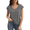 1-Dark Gray, variant on Women's Celestial Line Art V-Neck Tank - Crescent Moon & Stars Graphic, Minimalist Space Sleeveless Top for Boho Summer Style