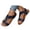 Blue, variant on Platform Wedge Sandals for Women 2026 Summer Trendy Open Toe Hook and Loop Strap Slingback Sandals