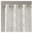 thumbnail image 3 of Fretwork Burnout Sheer Curtain Panel(Only 1 Pc Panel) White + Polyester, 3 of 6