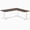 Dark Walnut / White, variant on Desky Zero Rubberwood L-Shape Office Desk - Light Oak / 60 X 30 X 62 X 20 Inches / Space Gray