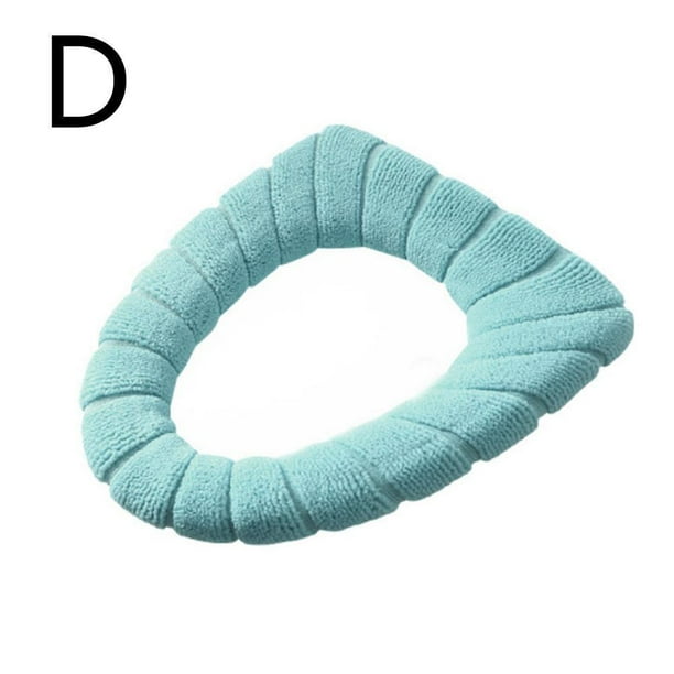 Ruifaya Asiento de inodoro para baño, cojín para inodoro, funda de tapa suave lavable, alfombrillas térmicas