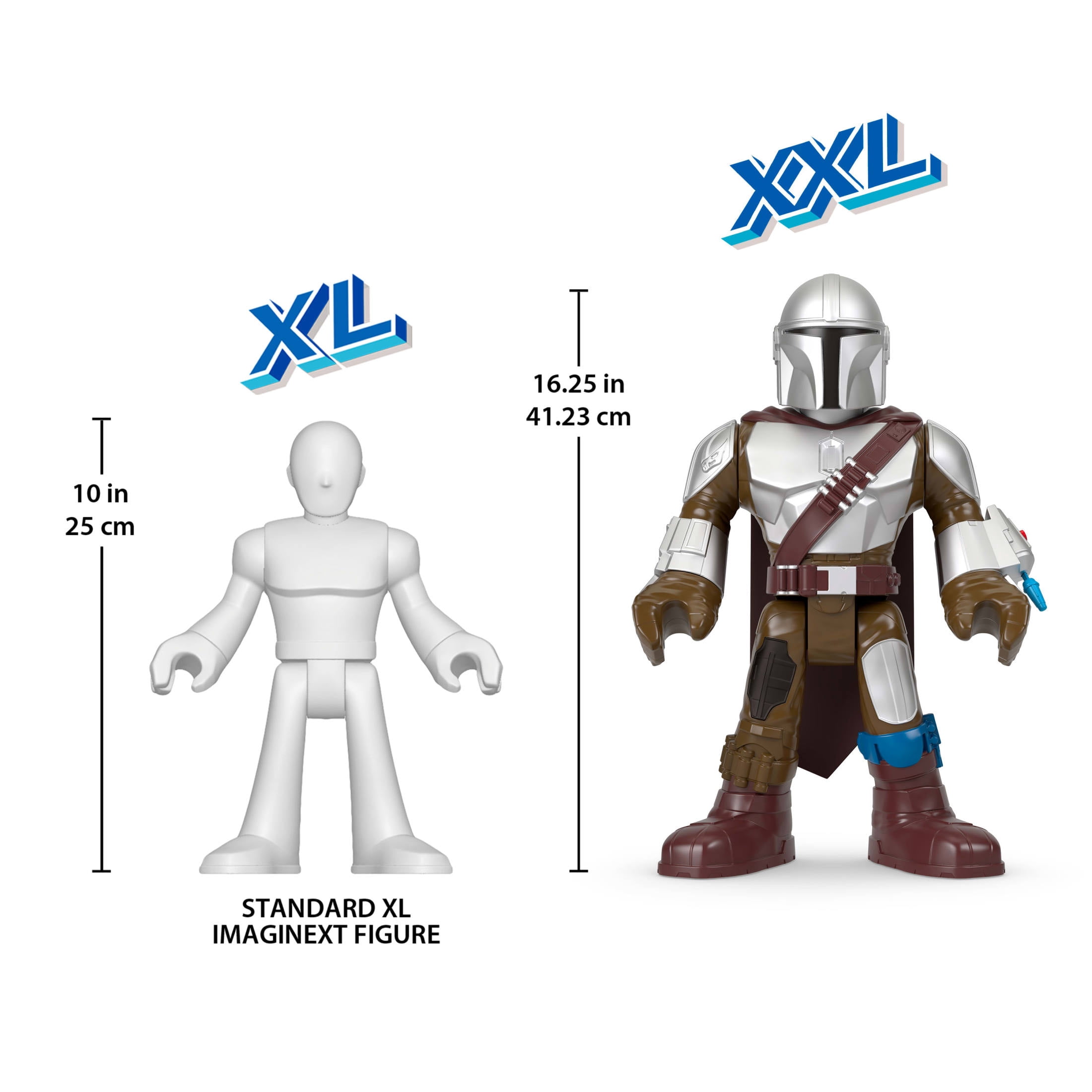Imaginext STAR WARS The Mandalorian XXL Figure, 16.25