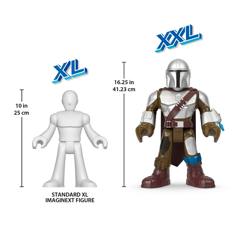 Imaginext STAR WARS The Mandalorian XXL Figure, 16+ Inch Tall