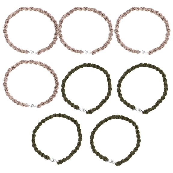 ibasenice 8Pcs Reusable Elastic Boot Ropes for Outdoor Use Lightweight and Convenient