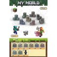 thumbnail image 1 of Minecraft Mini Figure DIY Magnetic Toys Dungeons Cartoon Model Creative Gifts, 1 of 4