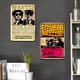 thumbnail image 4 of Placa Metal Vintage Música Pintura Hierro Rectangular Bar para El 20x30cm 2 Uds., 4 of 9