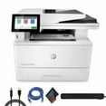 thumbnail image 1 of HP LaserJet Enterprise MFP M430f Monochrome Laser Printer (3PZ55A) Bundle Including: Printer Cable, Surge Protector, Ethernet Cable, Fiber Cloth, 1 of 7