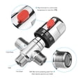 thumbnail image 4 of Amdohai Thermostatic Temperature Control Valve Hot Cold Water Shower Mixer Electroplated, 4 of 7