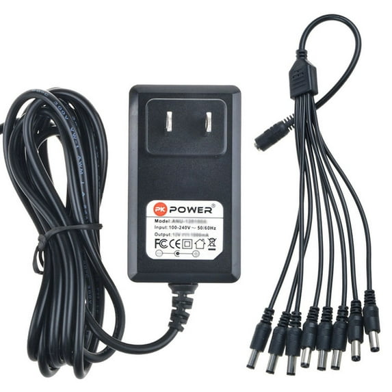PKPOWER 6.6FT Cable AC / DC Adapter For GP Golden Power Model: GP-SW090DC1500(US) GPSW090DC1500(US) 9V 1.5A 13.5W Class 21 Transformer Power Supply Cord Cable Wall Charger Mains PSU