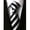 Black, variant on Men's Classic Stripe Tie JACQUARD WOVEN Necktie Wedding Party Ties