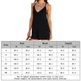 thumbnail image 2 of Bermudas Mamelucos casuales para mujer Mono ajustable con cuello en V para mujer para el verano (Negro S) Ygjytge Negro T S para Mujer, 2 of 8