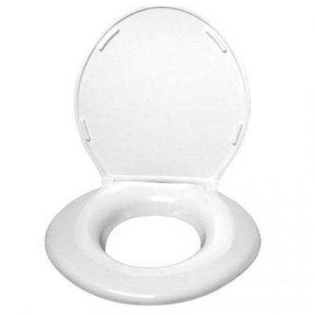 John 1 W Oversized Toilet Seat With Cover And Stainless Steel Hinges For Round Or Elongated Bowls Weight Capacity 200 Pounds White John 1 W Oversized Toilet Seat With Cover And Stainless Steel Hinges For Round Or Elongated Bowls Weight Capacity 200 Pounds White