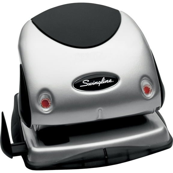 Swingline�� EasyView��� 2-Hole Punch, 1/4" Hole Size, 20 Sheets