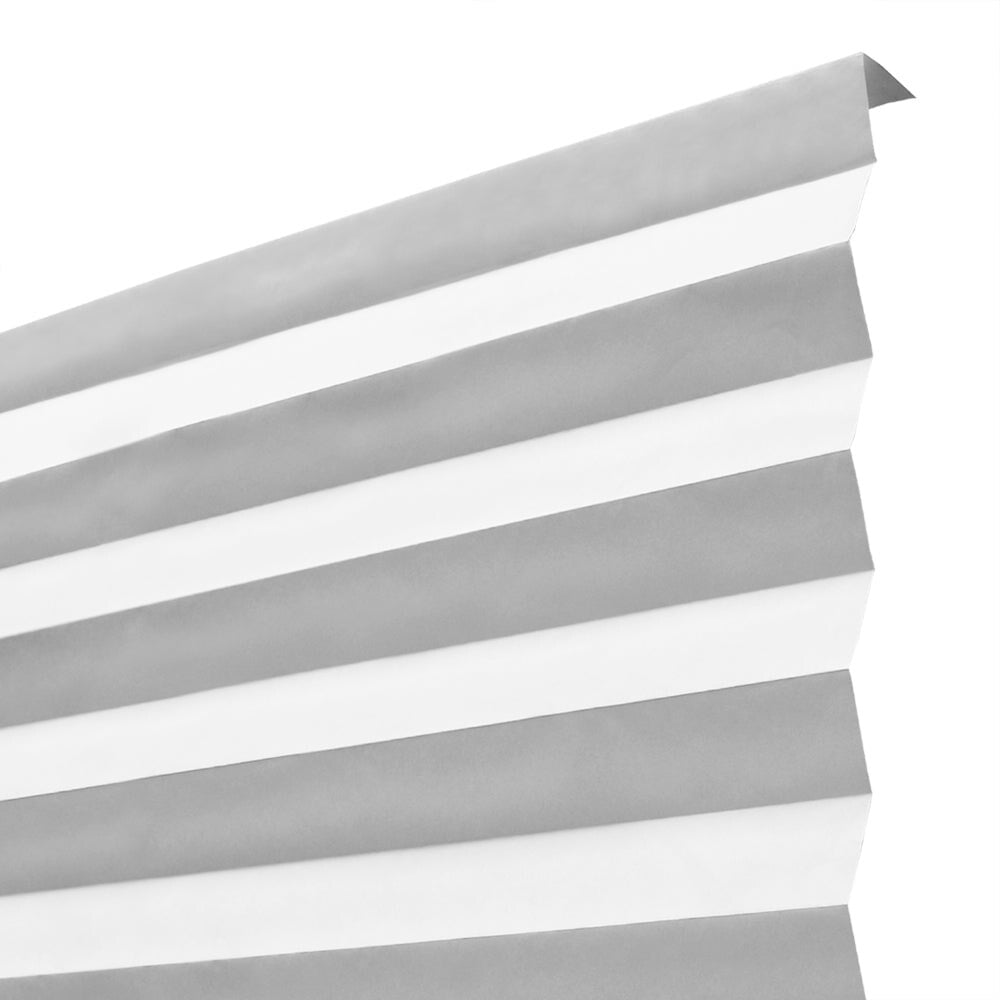 Cut-to-size Cordless Temporary Paper Pleated Shade Light Filtering 36 W x 72 H Inches