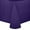 Purple, variant on Ultimate Textile Faux Burlap - Havana 108 x 156-Inch Oval Tablecloth