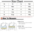 thumbnail image 3 of ALLLIST Seamless Womens Underwear Wireless Back Support Bras Red Plian Soft T-Shirt Women Lingerie Size M, 3 of 6