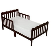Fizzy Baby Wood Toddler Bed, Espresso