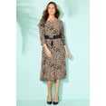 thumbnail image 5 of Catherines Women's Plus Size Strawbridge Fit & Flare Dress, 5 of 6
