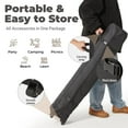 thumbnail image 2 of EROMMY 10' x 10' Pop Up Canopy Tent with 1 Sidewall, Portable Shelter Gazebo, Easy Outdoor Sun Shade for Events, Parties and Camping (Black), 2 of 9
