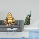 thumbnail image 2 of Escultura de Buda Maitreya riendo, adorno de mesa Feng Shui, estatua de animal de aniversario, colección elegante, dormitorio, oficina, sala de estar, 2 of 8